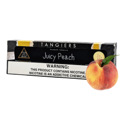 Табак Tangiers Noir №20 Juicy Peach (Джуси пич, 250 г) Чёрная упаковка