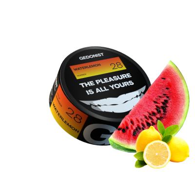 Табак Gedonist №28 Watermelon (Арбуз Лимон, 100 г)