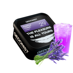Табак Gedonist №29 Purple Tonic (Пёрпл Тоник, 200 г)