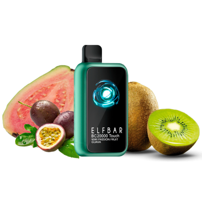 Elf Bar BC20000 Touch Kiwi Passion Fruit Guava (Киви Маракуйя Гуава) Одноразовый POD