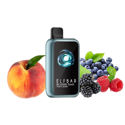 Elf Bar BC20000 Touch Peach Berry (Персик Ягоди) Одноразовий POD