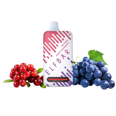 Elf Bar BC15000 Grape Cranberry (Виноград Журавлина) Одноразовий POD