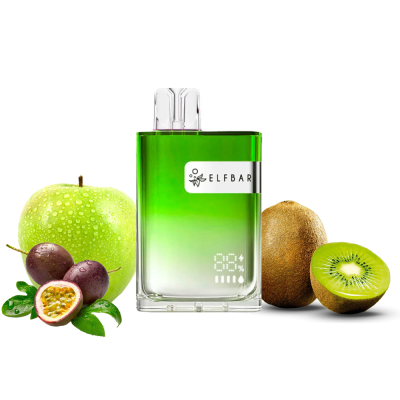 Elf Bar CR8000 Green Apple Passion Fruit Kiwi (Зеленое Яблоко Маракуйя Киви) Одноразовый POD