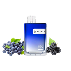 Elf Bar CR8000 Sour Blackberry Blueberry (Кислая Ежевика Черника) Одноразовый POD
