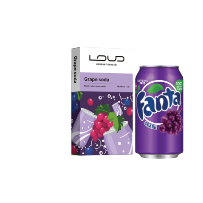 Табак Loud Light Grape Soda (Виноградная содовая, 100 г)