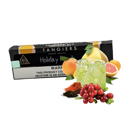 Табак Tangiers Noir №149 Holiday Punch (Холидей Панч, 250 г) Чёрная упаковка