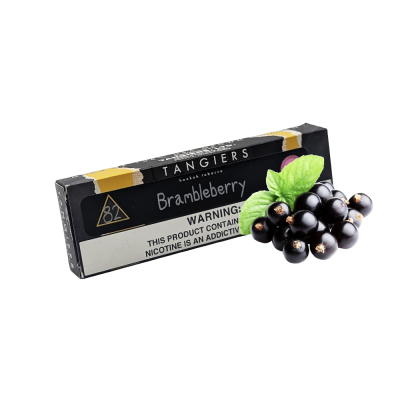 Табак Tangiers Noir №82 Brambleberry (Брамблберри, 100 г) Чёрная упаковка