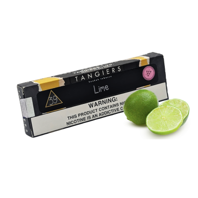 Табак Tangiers Noir №39 Lime (Лайм, 100 г) Чёрная упаковка