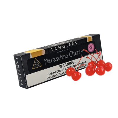 Табак Tangiers Noir №94 Maraschino Cherry (Марашино черри, 100 г) Чёрная упаковка