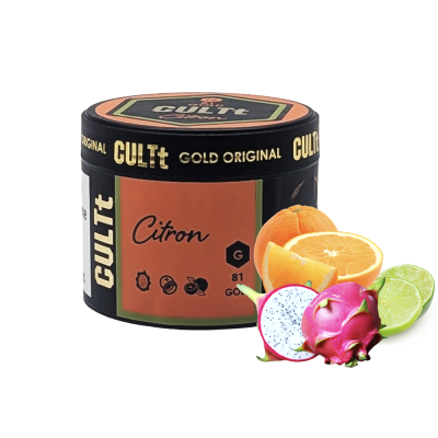 Табак CULTt G81 Citron (Питайя Лайм Апельсин, 200 г)