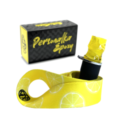 Персональный мундштук Personalka Epoxy Onyx (Жёлтый)