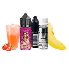 Набор для самозамеса Flavorlab Lady Lemonade melon strawberry (Лимонад дыня клубника, 50 мг, 30 мл)