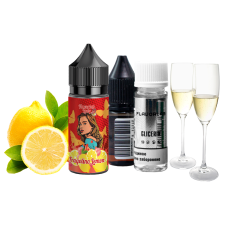 Набор для самозамеса Flavorlab Lady Fragolino Lemon (Вино лимон, 50 мг, 30 мл)