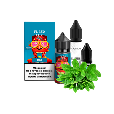 Набор для самозамеса Flavorlab FL350 LUX Mint (Мята, 50 мг, 30 мл)