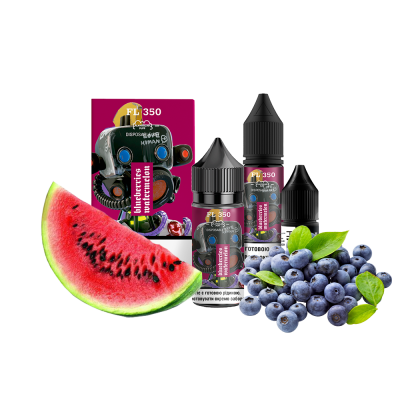 Набор для самозамеса Flavorlab FL350 Blueberry watermelon (Черника Арбуз, 50 мг, 30 мл)