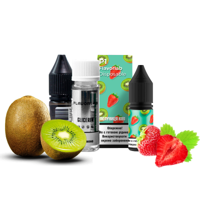 Набір для самозамішування Flavorlab Р1 Полуниця ківі (50 мг, 10 мл)
