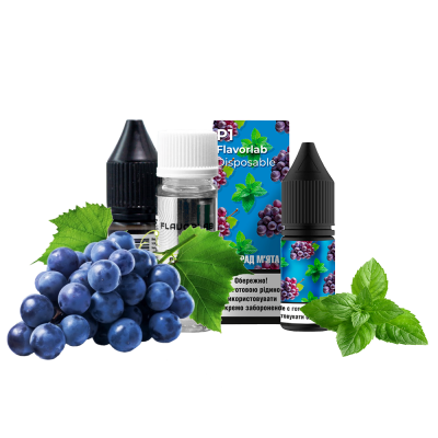 Набор для самозамеса Flavorlab Р1 Виноград мята (50 мг, 10 мл)
