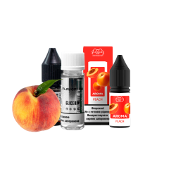 Набор для самозамеса Flavorlab Puff Peach (Персик, 50 мг, 10 мл)