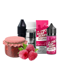Набір для самозамішування Flavorlab M-Jam V2 Raspberry (Малина, 50 мг, 30 мл)