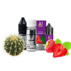 Набор для самозамеса Flavorlab Aroma MAX Cactus strawberry (Кактус клубника, 50 мг, 30 мл)