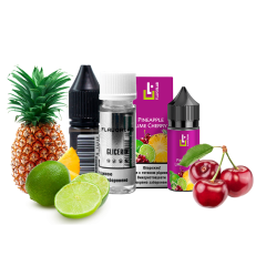 Набор для самозамеса Flavorlab Aroma MAX Pineapple lime cherry (Ананас вишня лайм, 50 мг, 30 мл)