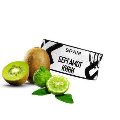 Табак Spam Бергамот Киви (100 г)