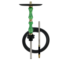 Кальян Sunpipe Odin Epoxy Toxic (зелёный, базовый комплект)