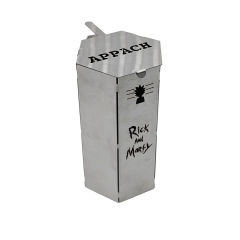 Колпак для кальяна Appach RickMorty Silver (Металлик)