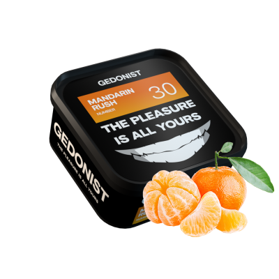 Табак Gedonist №30 Mandarin Rush (Мандарин Раш, 200 г)