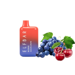 Elf Bar BС5000 Sakura grape (Вишня Виноград) Одноразовый POD