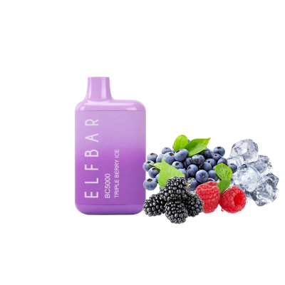 Elf Bar BС5000 Triple berry ice (Ягоды Лёд) Одноразовый POD