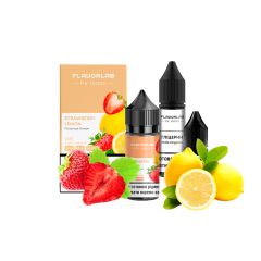 Набор для самозамеса Flavorlab PE 10000 Strawberry lemon (Клубника лимон, 50 мг, 30 мл)