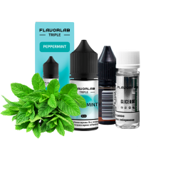Набор для самозамеса Flavorlab Triple Strong Peppermint (Мята, 65 мг, 30 мл)