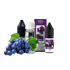Набор для самозамеса Flavorlab Puff Grape (Виноград, 50 мг, 10 мл)