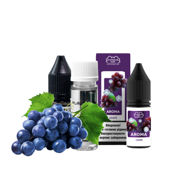 Набор для самозамеса Flavorlab Puff Grape (Виноград, 50 мг, 10 мл)