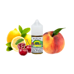 Жидкость Elfliq Cherry Lemon Peach (Вишня Лимон Персик, 50 мг, 10 мл)