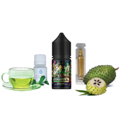 Набор для самозамеса In Bottle Parallel Puzzle Soursop Tea (Саусеп, 50 мг, 30 мл)