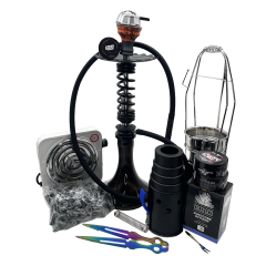 Набор с кальяном Trumpet Hookah Rider S