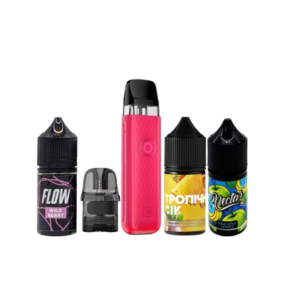 Комплект Voopoo Vinci Q 900 и стартовый набор жидкостей