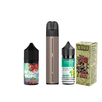 Комплект Smok SOLUS 2 700 и стартовый набор жидкостей