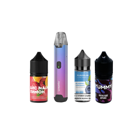 Комплект Joyetech Evio C 2 Pod Kit 800 и стартовый набор жидкостей