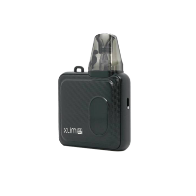 OXVA Xlim SQ Pro Kit 1200 Black Carbon (Чёрный, с картриджем) Многоразовый POD