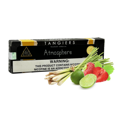 Тютюн Tangiers Noir №140 Atmosphere (Атмосфера, 250 г) Чорна упаковка