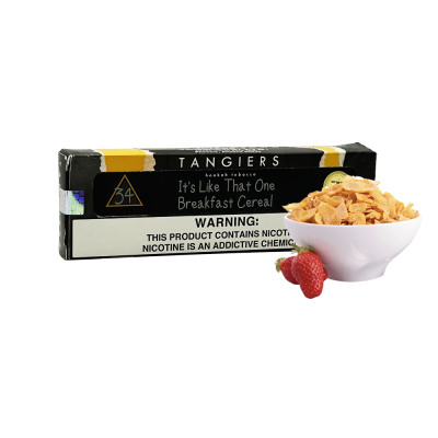 Тютюн Tangiers Noir № 34 Its Like That One Breakfast Cereal (Перший сніданок з пластівців, 250 г) Чорна упаковка