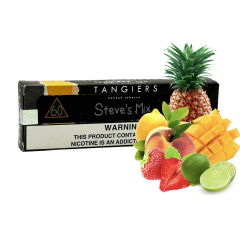 Тютюн Tangiers Noir №60 Steve`s Mix (Стівіс Мікс, 250 г) Чорна упаковка