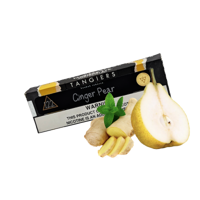 Табак Tangiers Noir №122 Ginger Pear (Джинджер Пир, 100 г) Чёрная упаковка