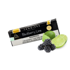 Табак Tangiers Noir №129 Blackberry Lime (Ежевика Лайм, 100 г) Чёрная упаковка