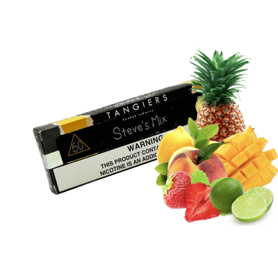 Табак Tangiers Noir №60 Steve`s Mix (Стивис Микс, 100 г) Чёрная упаковка