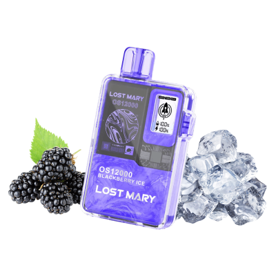 Lost Mary OS12000 Blackberry Ice (Ожина Лід) Одноразовий POD