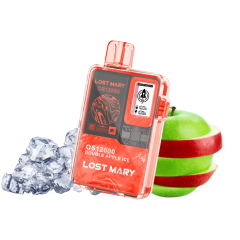 Lost Mary OS12000 Double Apple Ice (Двойное Яблоко Лёд) Одноразовый POD